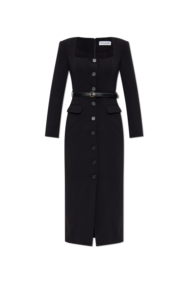 Dress with button fastening od Self-Portrait