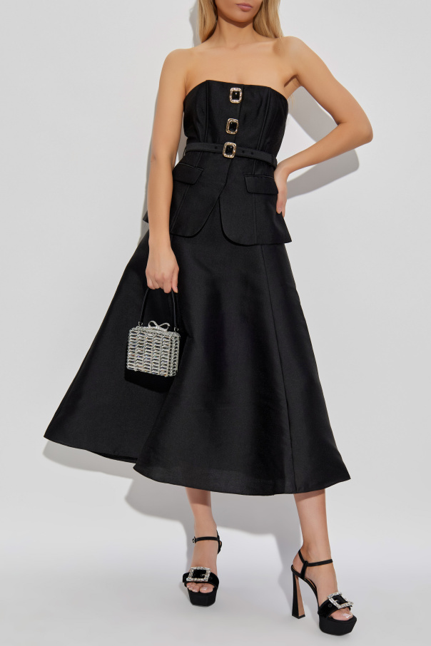 Self-Portrait Vestido de hombros descubiertos