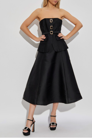 Self-Portrait Vestido de hombros descubiertos