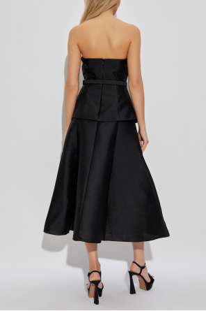 Self-Portrait Vestido de hombros descubiertos