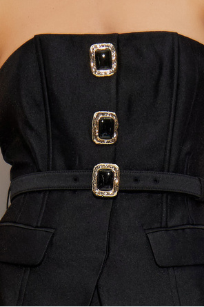 Self-Portrait Vestido de hombros descubiertos