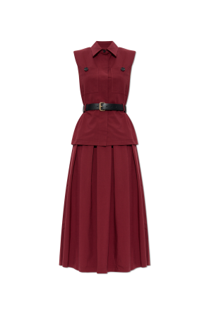 Dress with belt