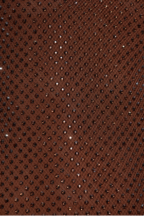 Self-Portrait Long dress with shimmering appliqués