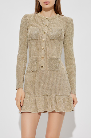 Self-Portrait Vestido con hilo de lúrex