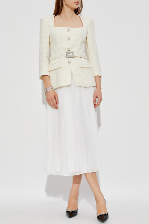 Self-Portrait Dress with belt