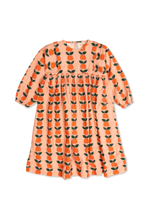 Dress with fruit motif