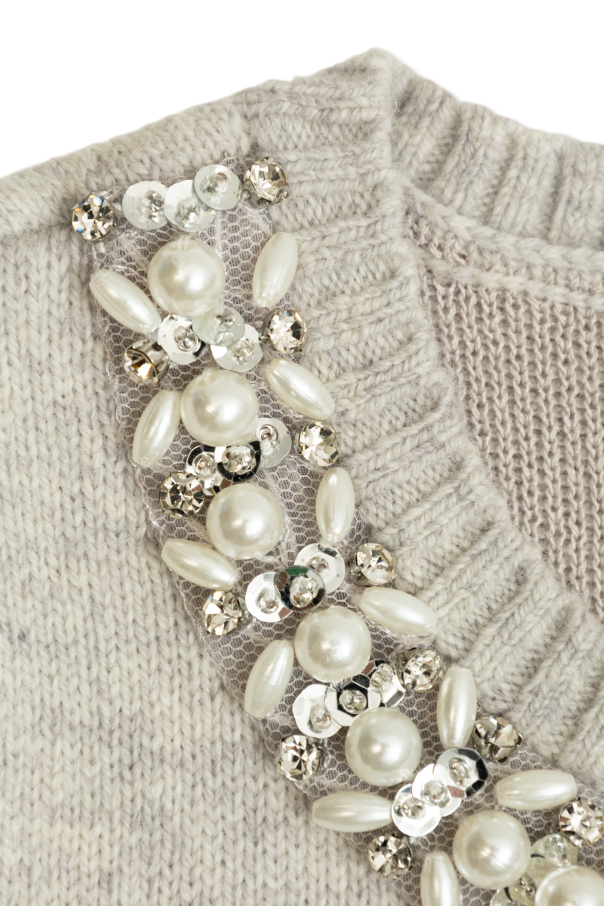 Self-Portrait Kids Vestido con falda de tul