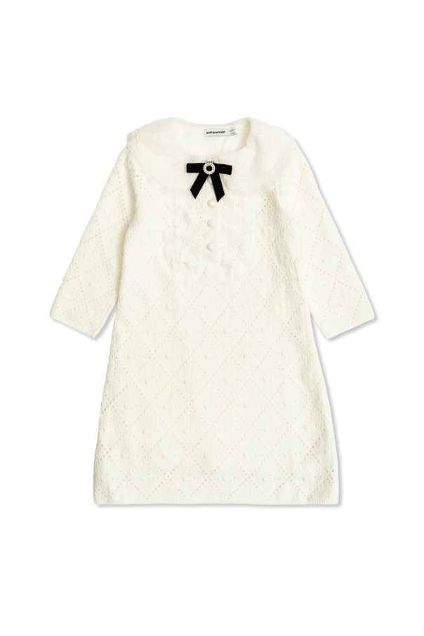 Dress with lace collar od Self-Portrait Kids