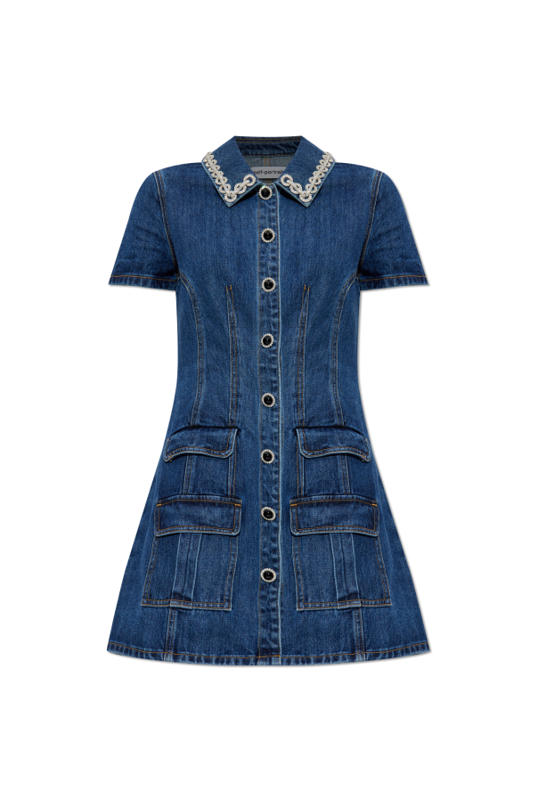 Denim dress od Self-Portrait