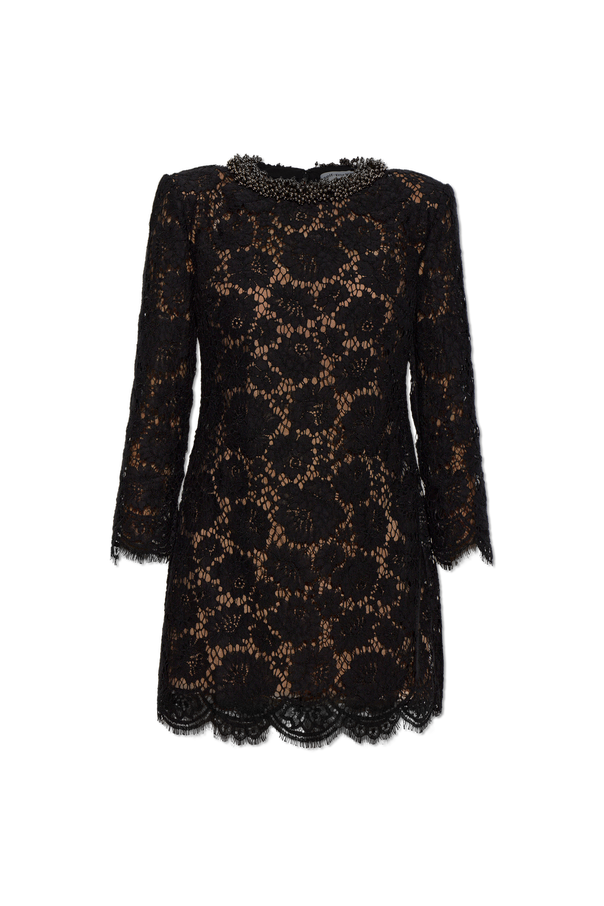 Lace dress with long sleeves od Self-Portrait