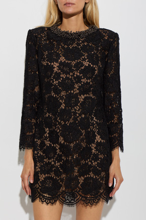 Self-Portrait Lace dress with long sleeves
