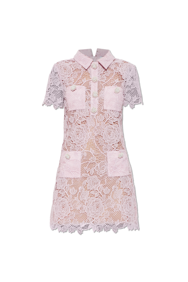 Lace dress with pockets od Self-Portrait