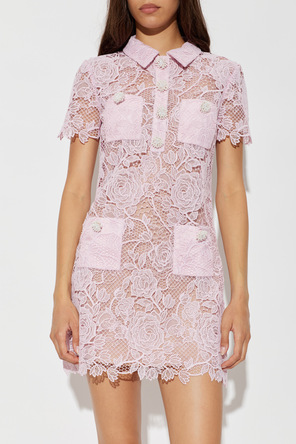 Self-Portrait Lace dress with pockets