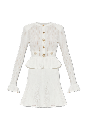 Vestido con peplum
