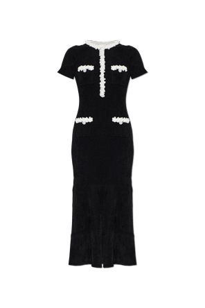 Ribbed dress with pockets