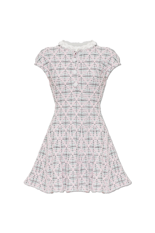 Dress with shimmering appliqués od Self-Portrait