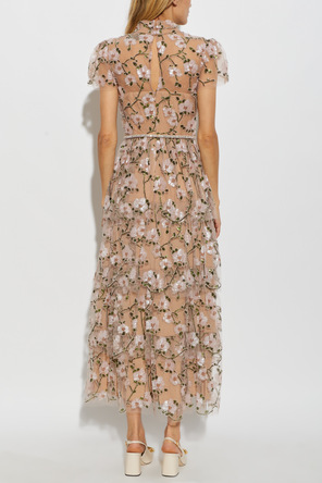 Self-Portrait Vestido com lantejoulas