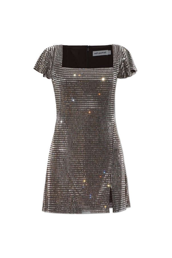 Short sequin dress od Self-Portrait