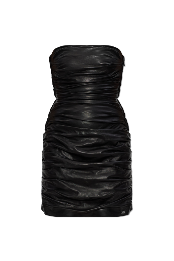 Leather dress od Amiri