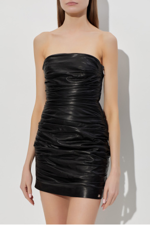 Amiri Leather dress
