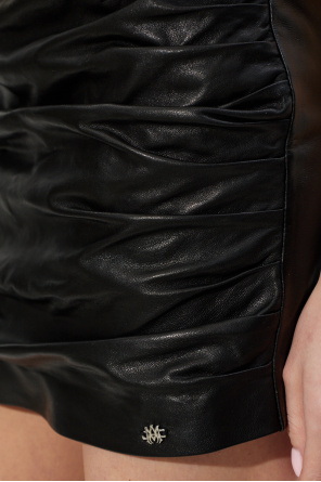 Amiri Leather dress