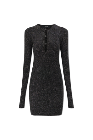 Dress with lurex thread