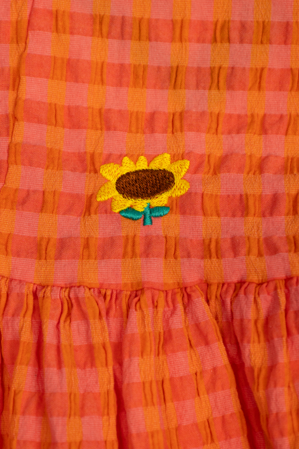 Bobo Choses Kleid mit Karomuster