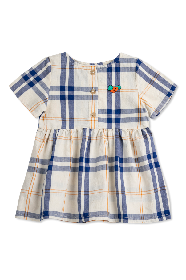 Dress with a check pattern od Bobo Choses