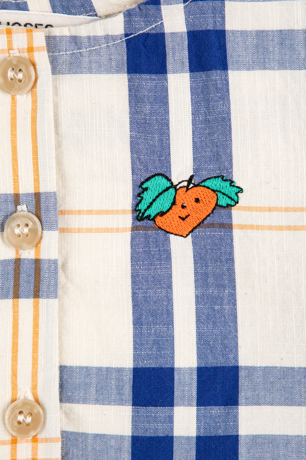 Bobo Choses Plaid pattern dress