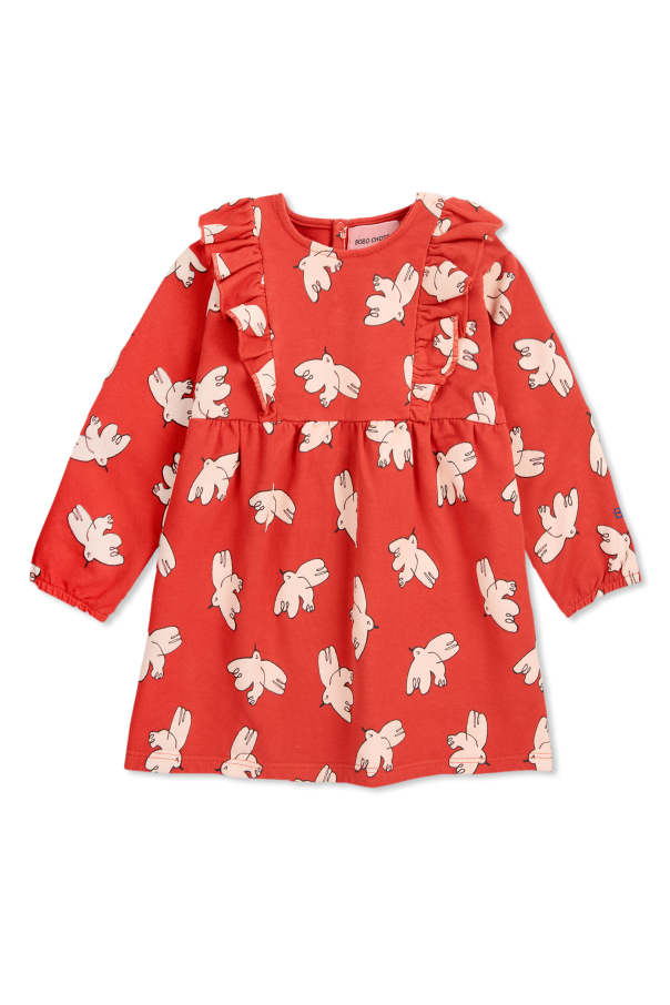 Bobo Choses Dress with bird motif