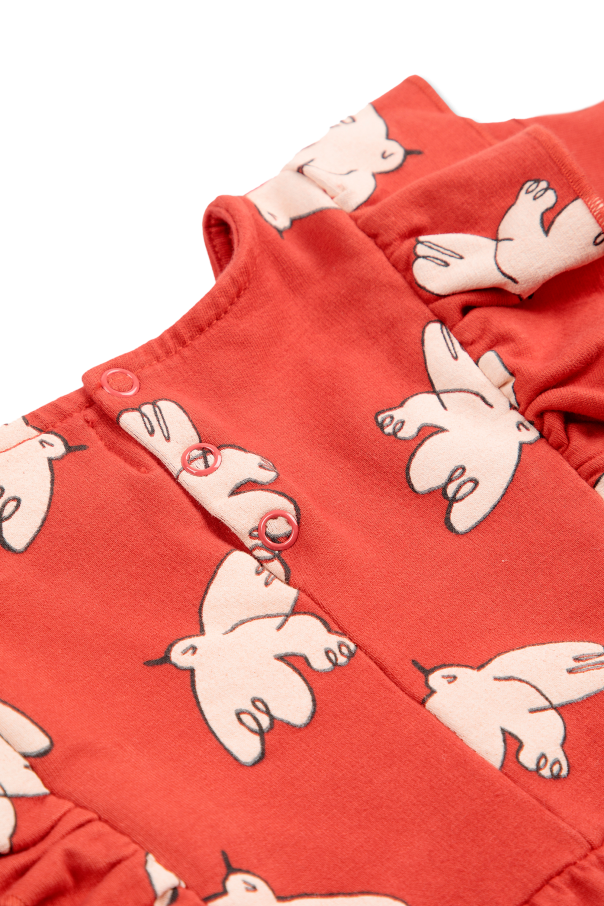 Bobo Choses Dress with bird motif