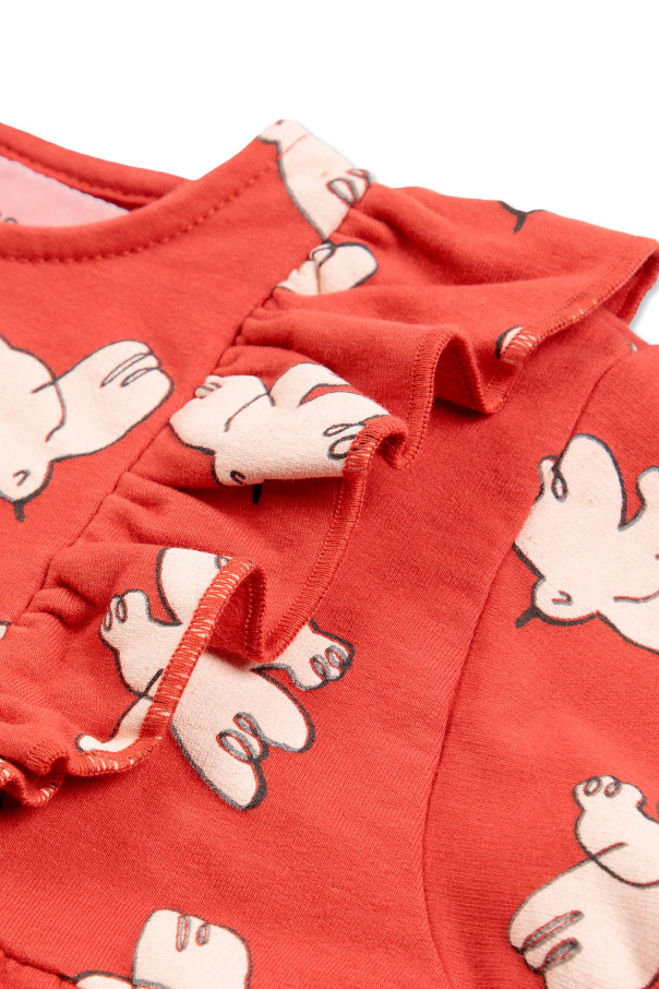 Bobo Choses Dress with bird motif