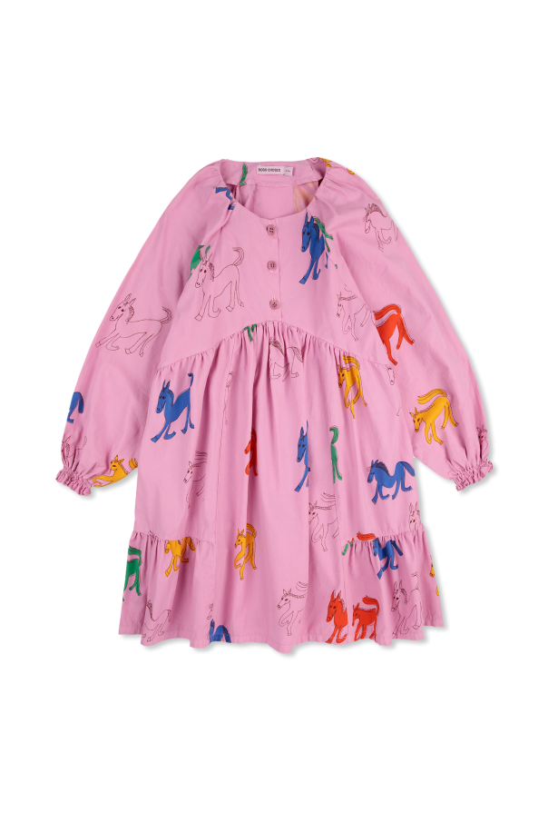 Bobo Choses dress Lauren with horse motif