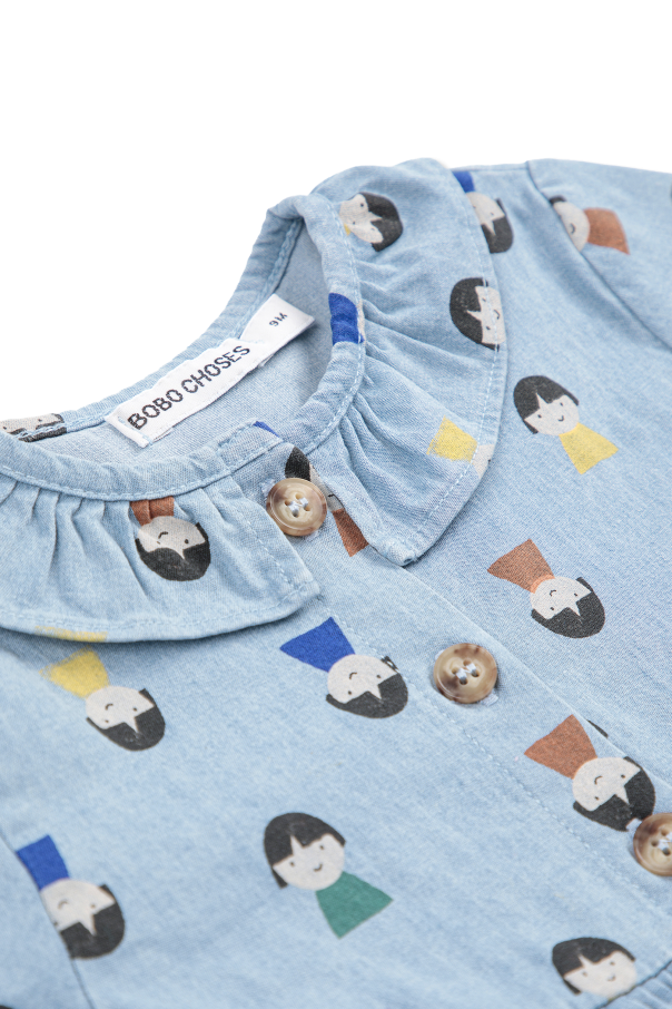 Bobo Choses Kleid mit buntem Print