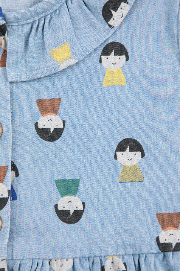 Bobo Choses Kleid mit buntem Print