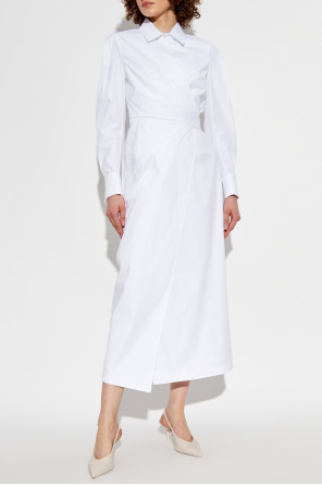 Max Mara Vestido con cuello Balzac