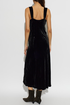 AllSaints Velour dress ‘Berletta’