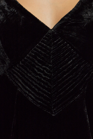 AllSaints Velour dress ‘Berletta’