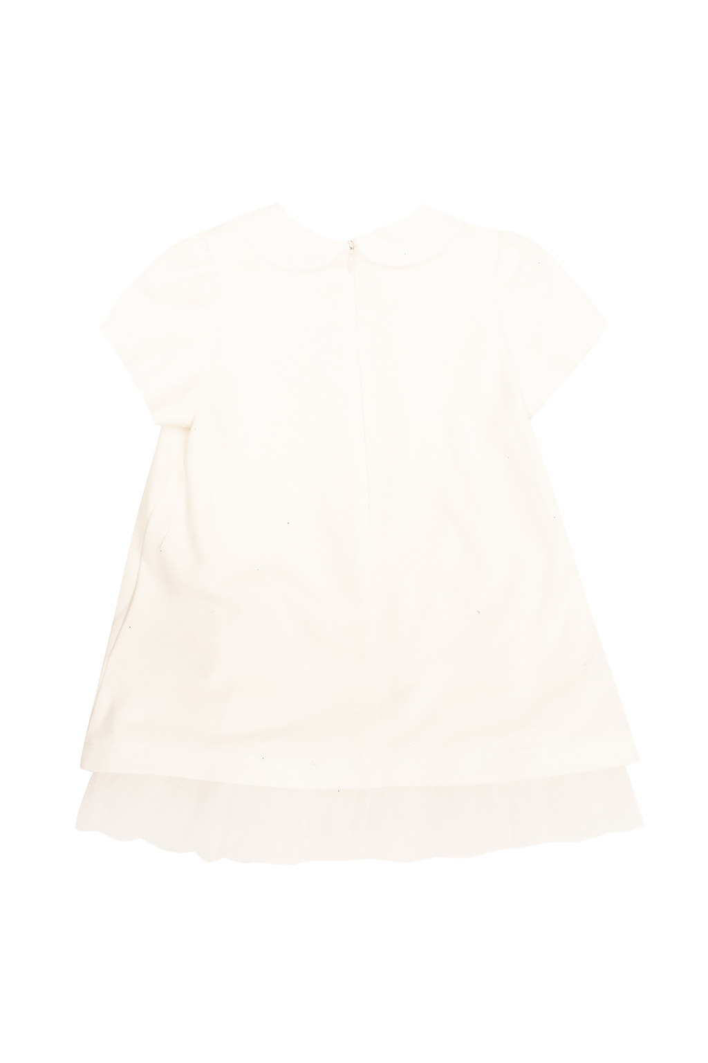 Fendi Kids Tulle-trimmed dress