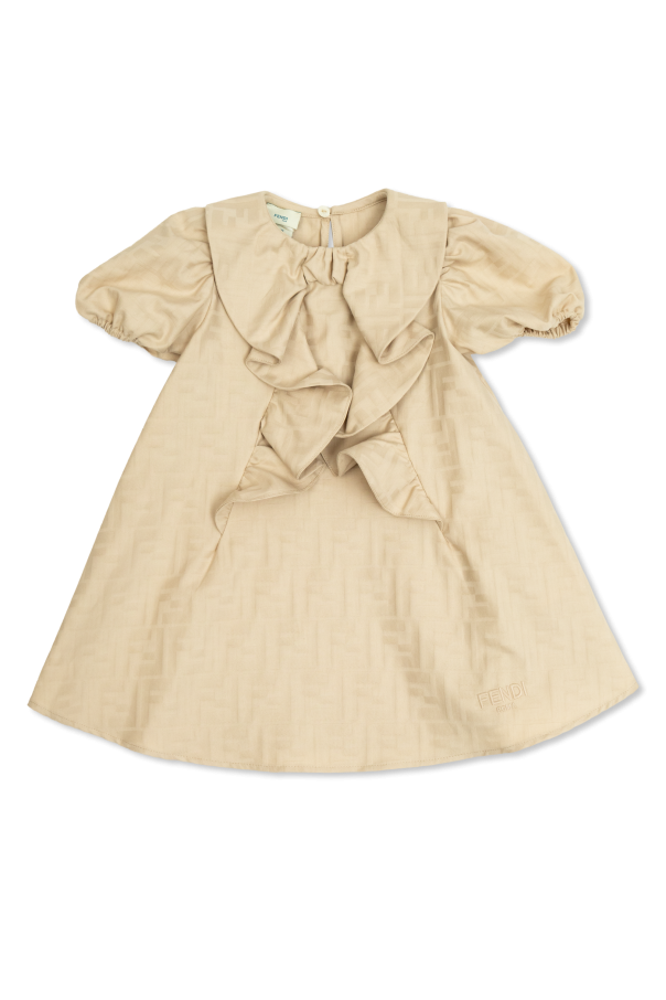 Fendi Kids Dress with monogram