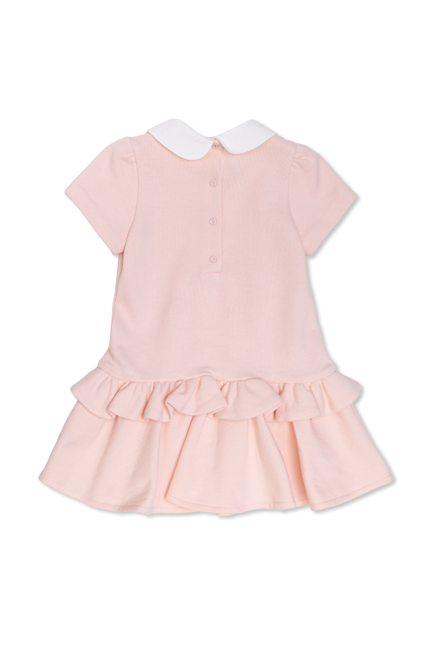 Fendi Kids Vestido con volantes