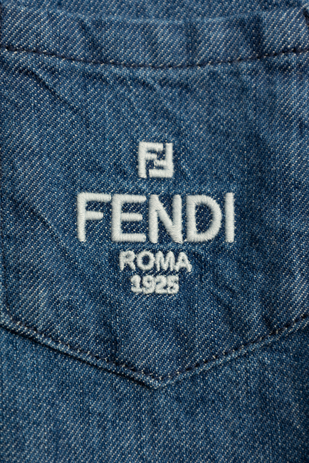 Fendi Kids Jeanskleid