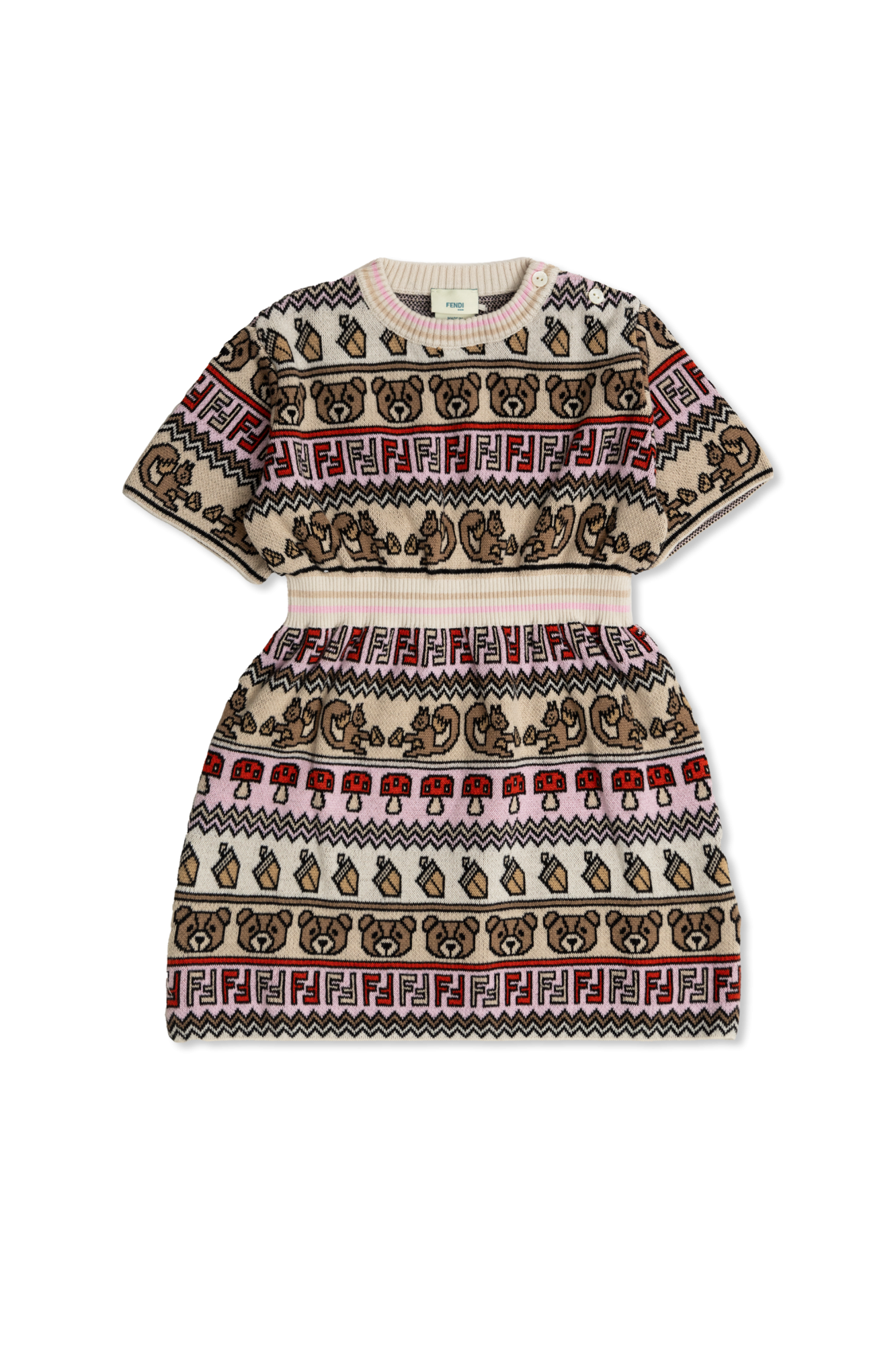 Fendi Kids Patterned dress