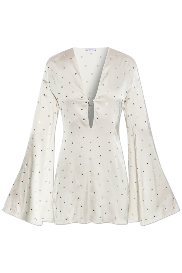 Dress with crystals od Oseree