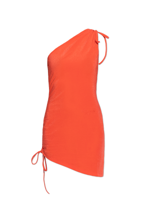 Vestido de playa con logo bordado