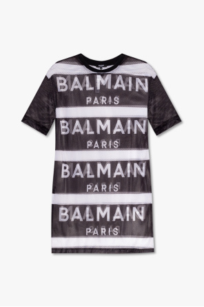 Dress with logo od Balmain
