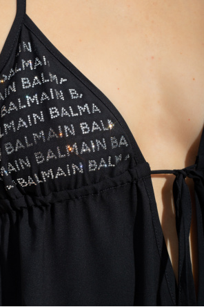 Balmain Balmain motif printed T-shirt