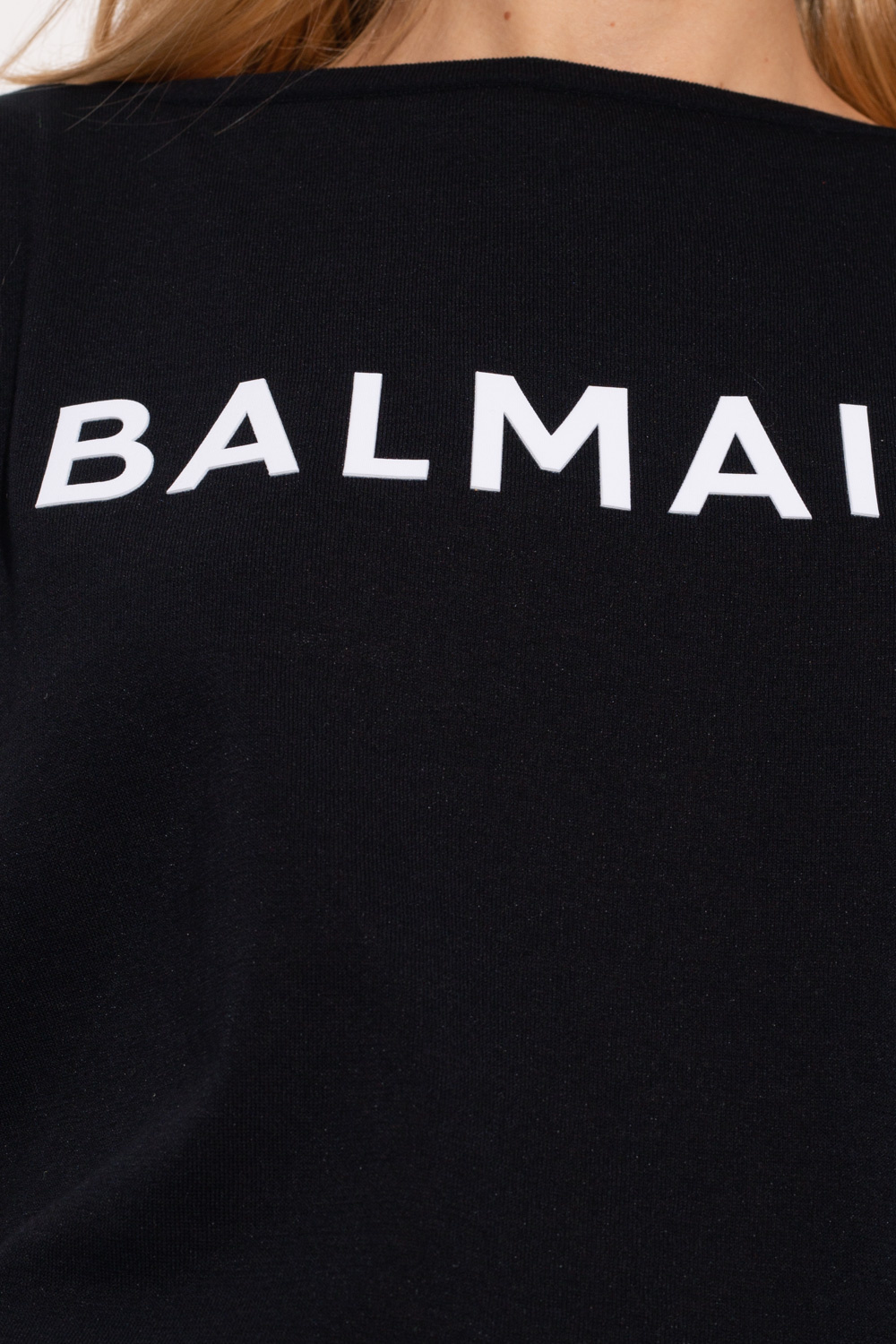 Balmain Long top with logo