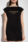 Balmain Balmain Kids logo-buckle belt Schwarz