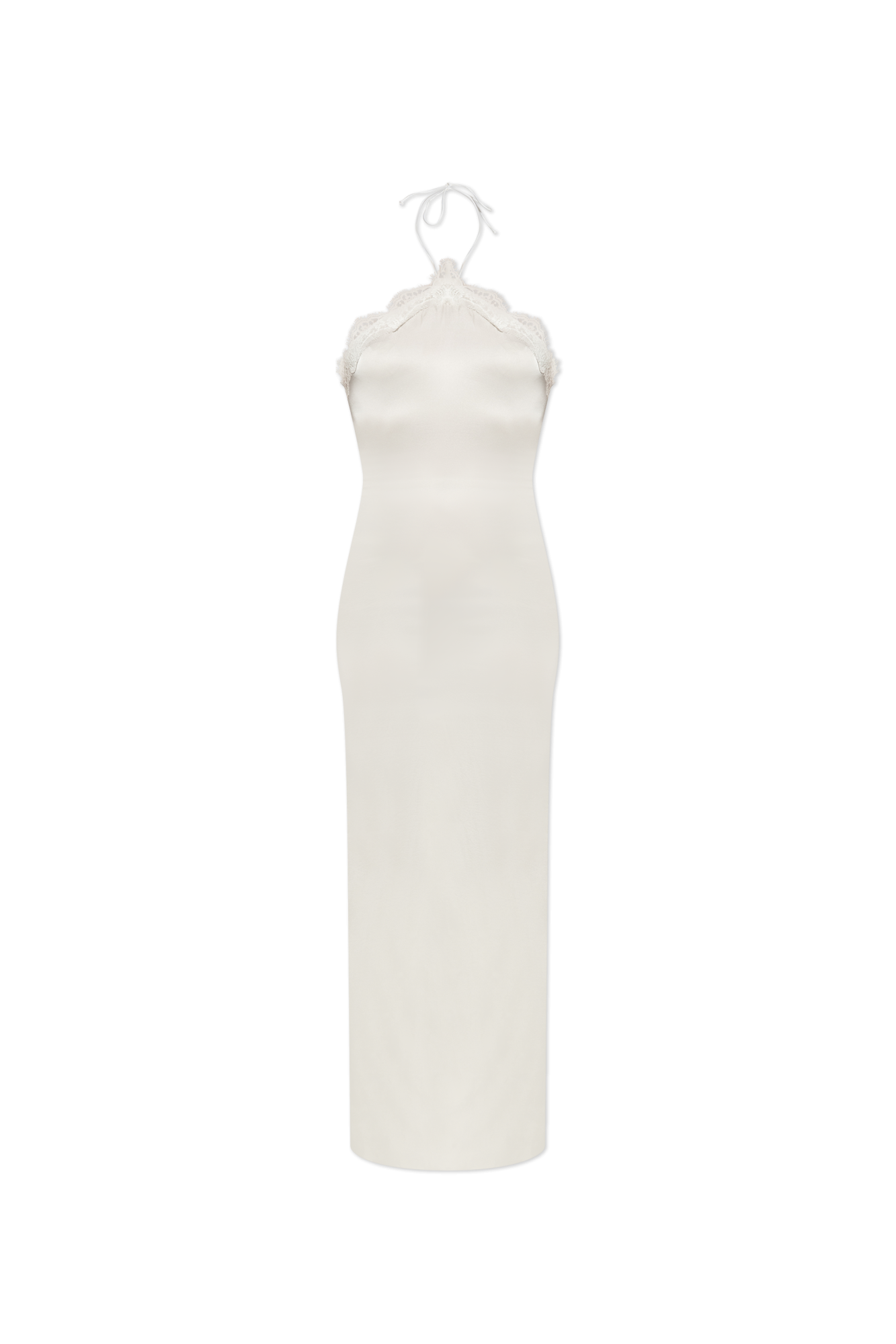 White Dress with lace trim Oseree - Vitkac Eritrea